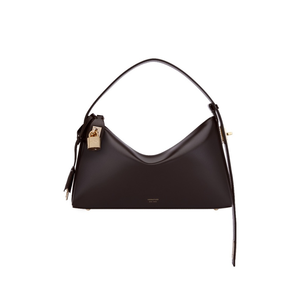 Verafied Gold Chocolate Hobo Bag - Picture 7 of 10